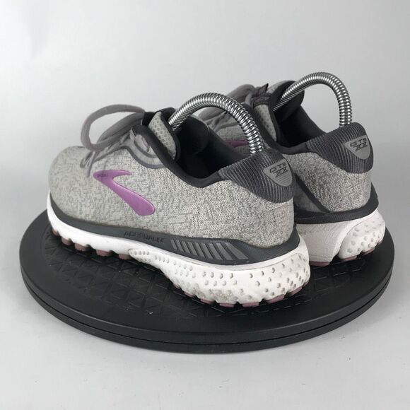 Brooks GTS 20 Gray/Purple Athletic Running Shoes 1202961B030 Women’s Size 7 - Picture 7 of 12